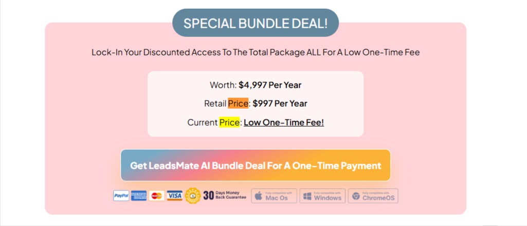 Leadsmate AI pricing
