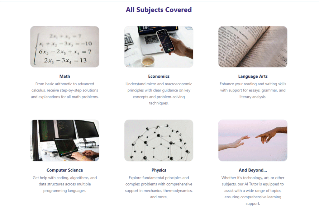 StudyX all subjects