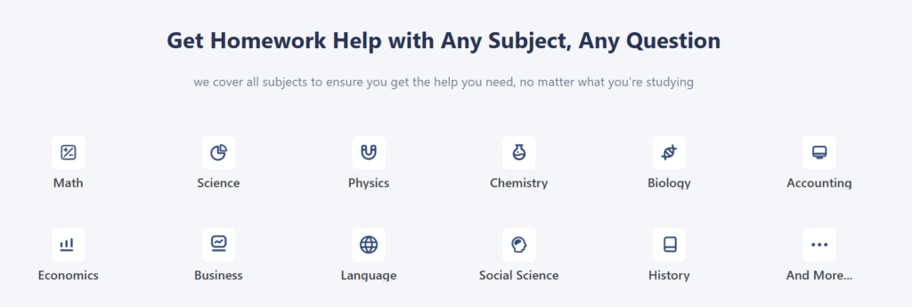 Features of Studyx AI