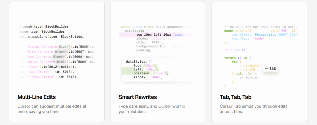 Key Features of Cursor AI