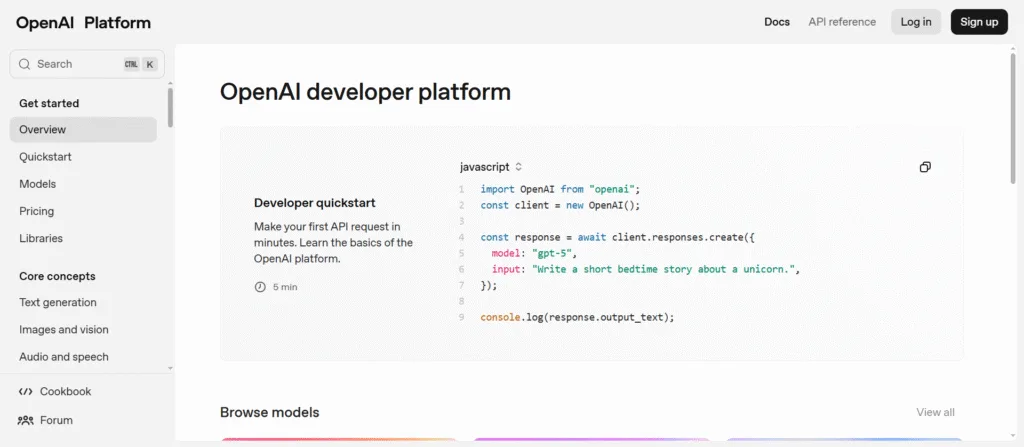 OpenAI API