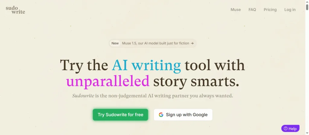What is Sudowrite