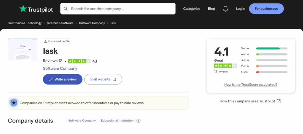 User Reviews of iAsk AI